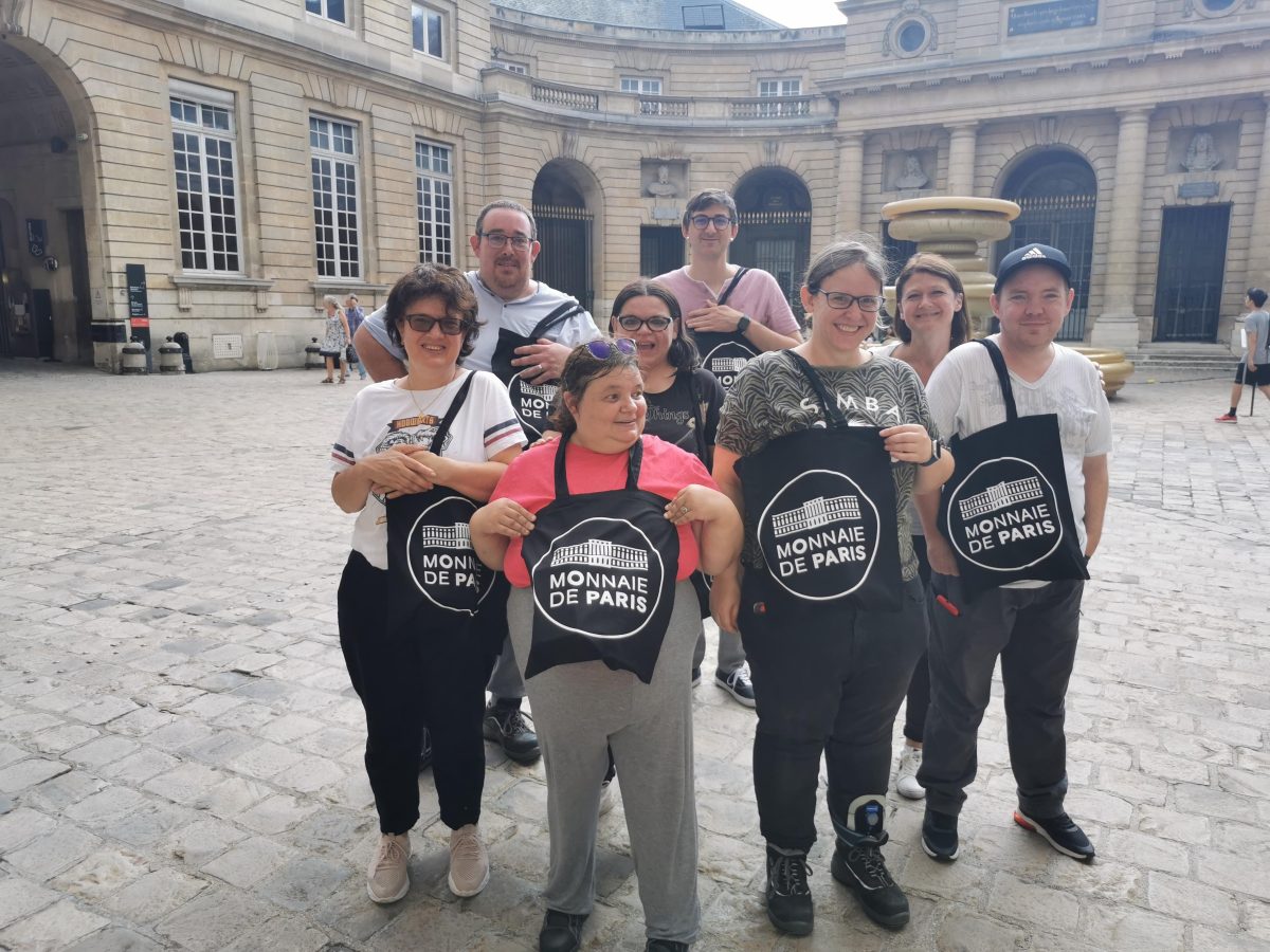 MONNAIE DE PARIS] L'équipe de Pessac Alouette… à la Monnaie de Paris ! -  Adapei de la Gironde