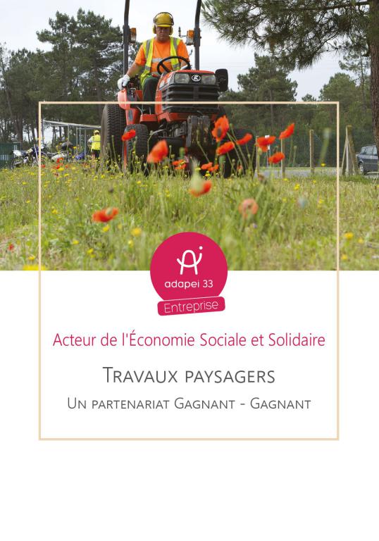 Travaux paysagers