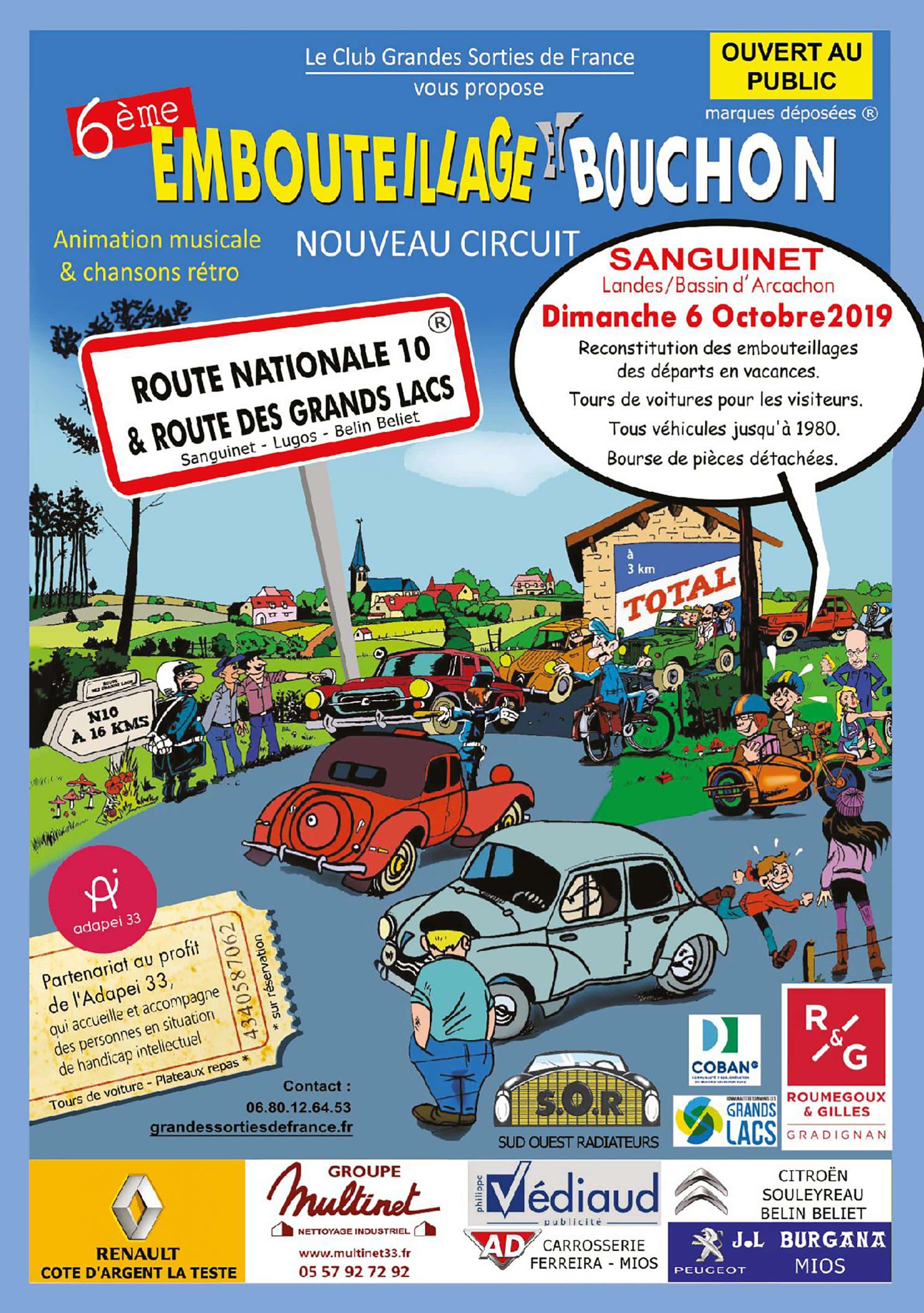 J-6 avant le 6ème Embouteillage et Bouchon !