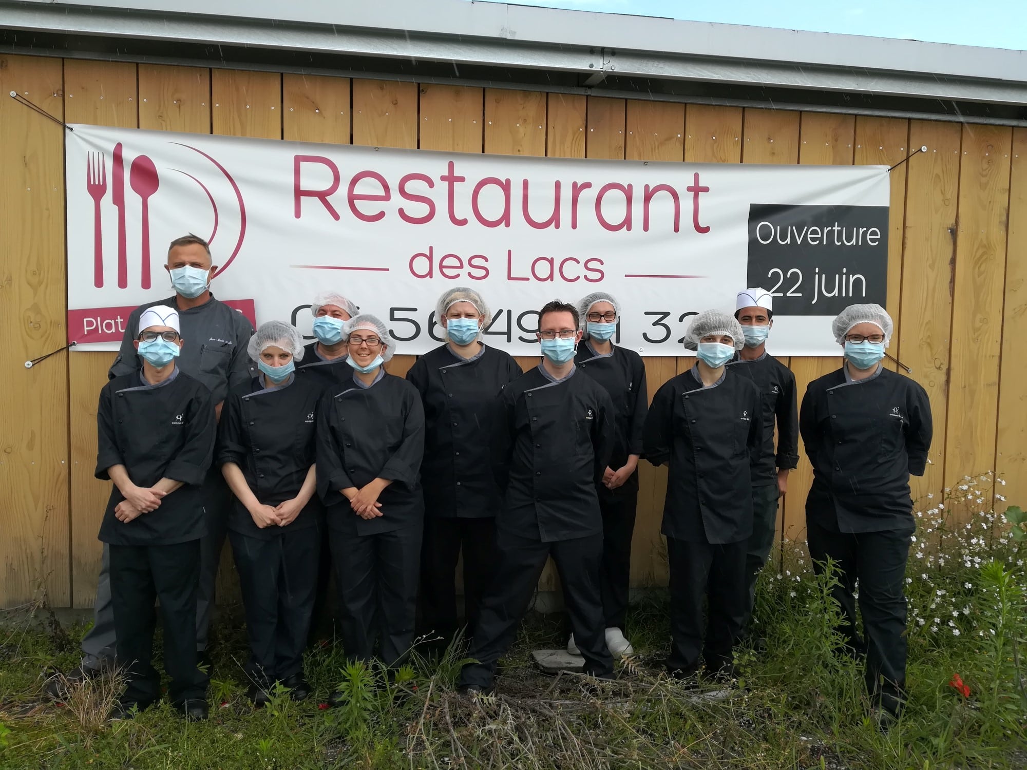 Ouverture du restaurant des Lacs à Blanquefort le 22 juin