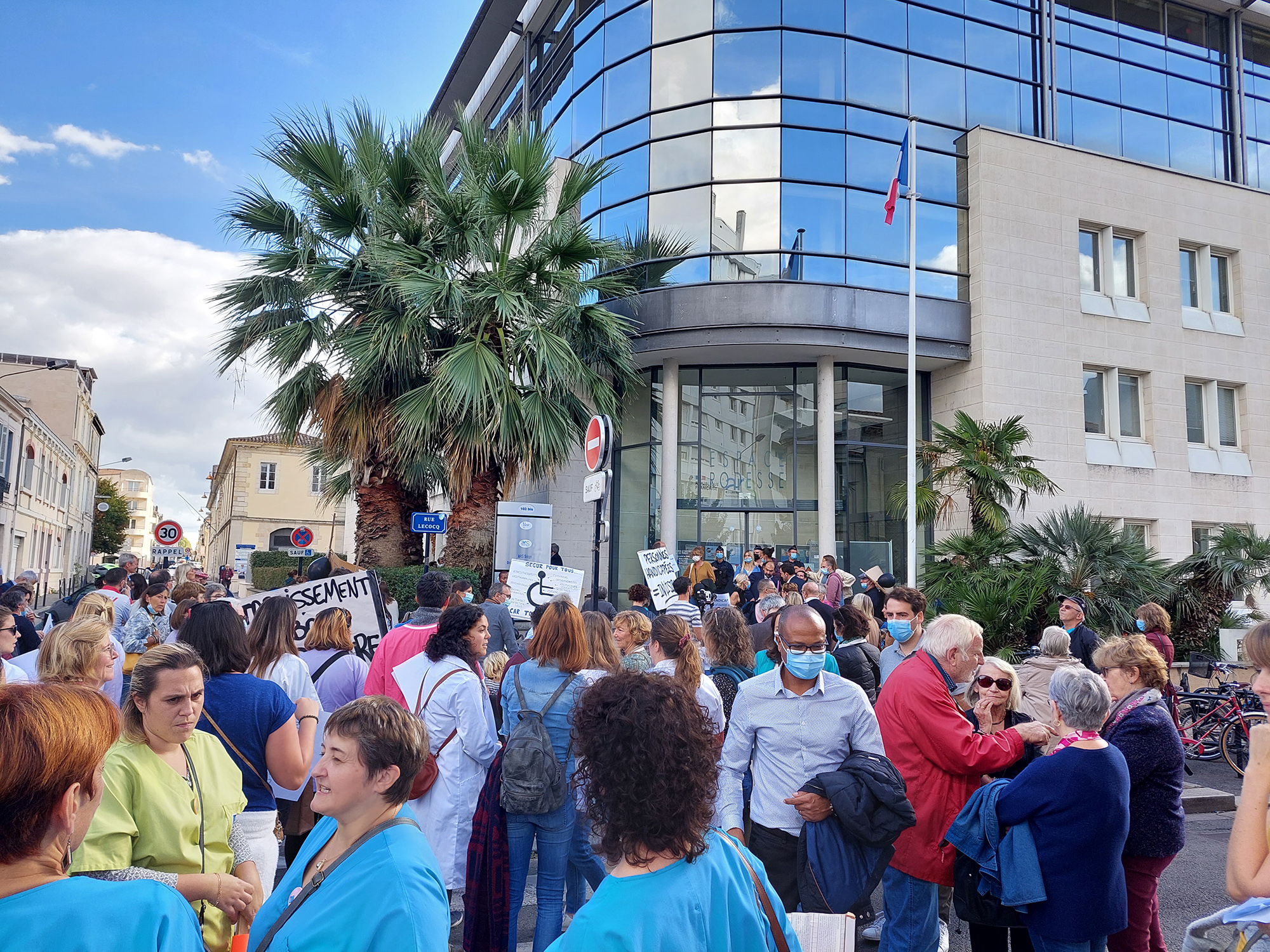 SÉGUR POUR TOUS – La mobilisation d’hier a réuni près de 400 personnes à Bordeaux