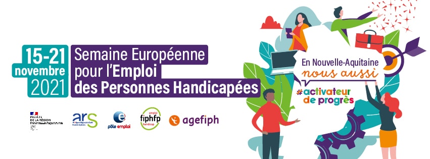 Semaine Européenne pour l’Emploi des personnes handicapées – du 15 au 21 novembre 2021