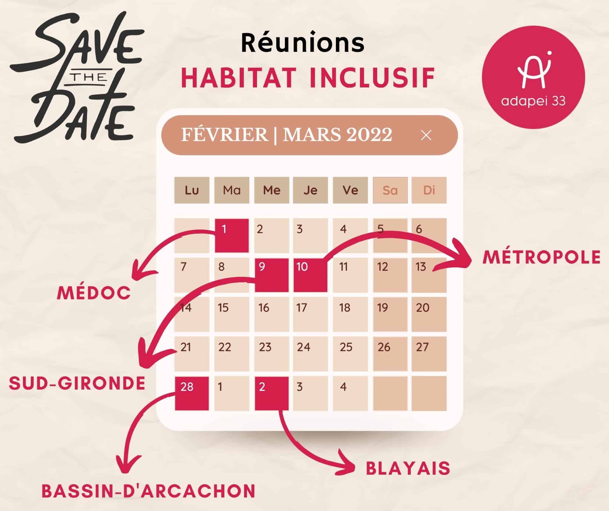 HABITAT INCLUSIF – Des réunions de présentation et d’échanges sur chaque territoire, notez les dates !