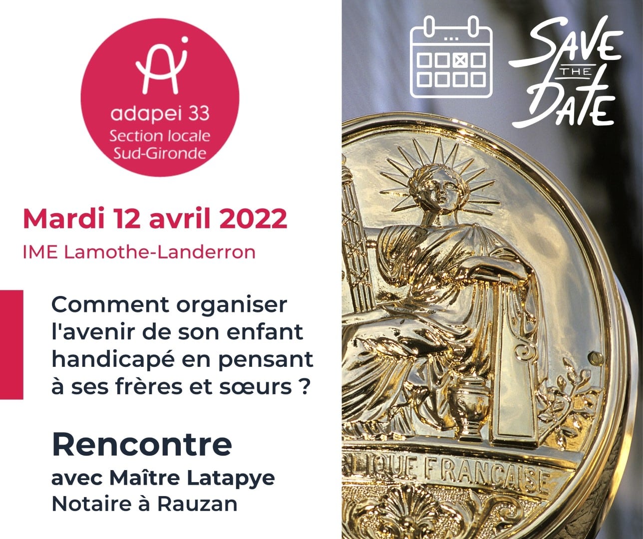 [RENCONTRE] – « Comment organiser l’avenir de son enfant handicapé en pensant à ses frères et sœurs ? »