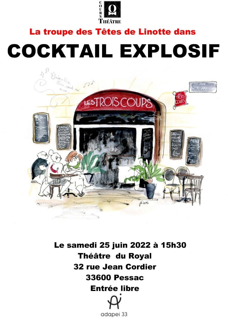 Les Têtes de Linotte à l’affiche du théâtre du Royal de Pessac !