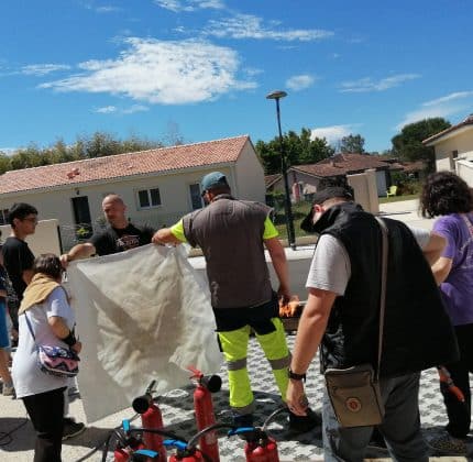 SÉCURITÉ- Formation incendie pour les locataires du Logement-Foyer de Saint-Denis de Pile