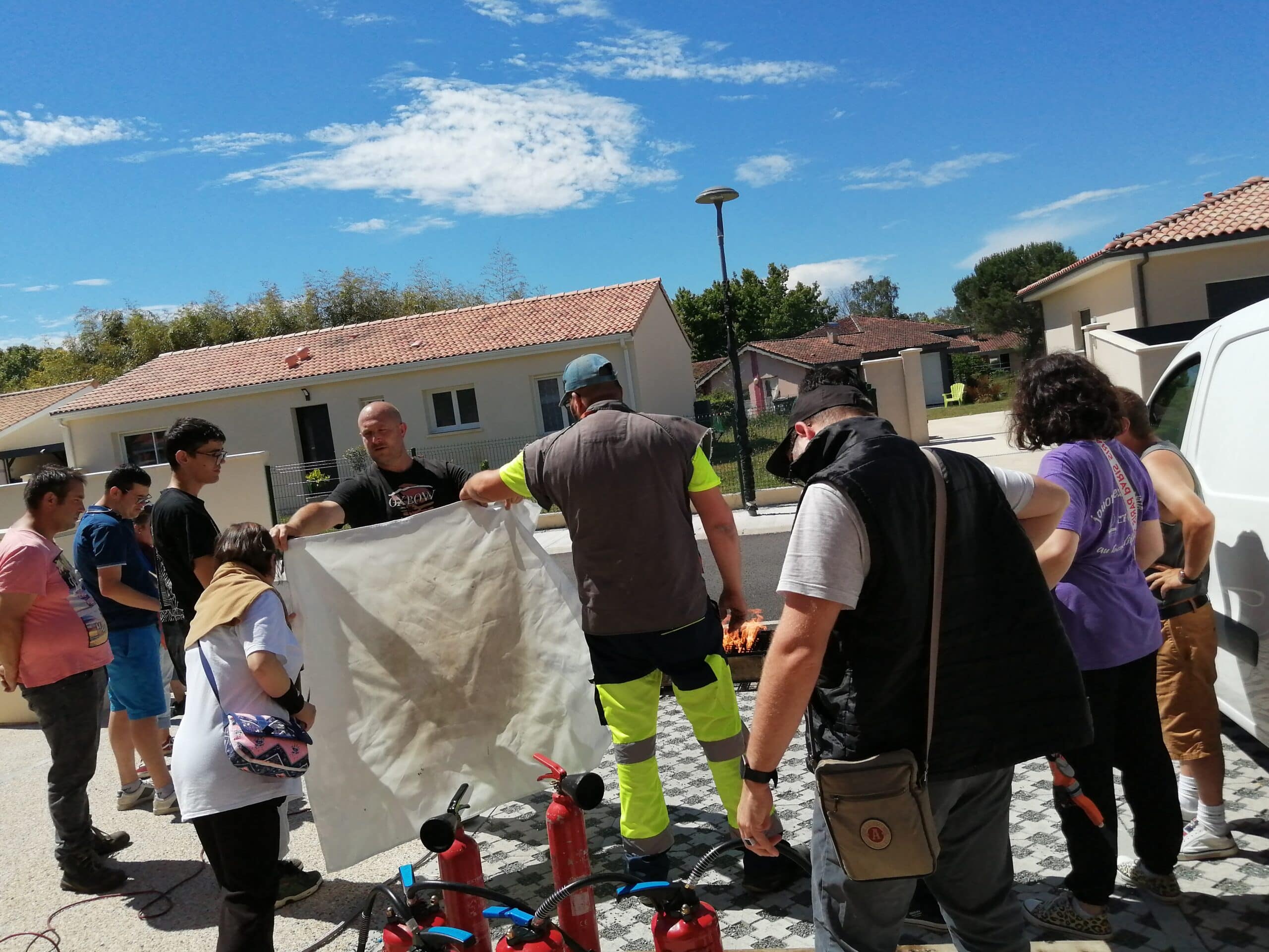 SÉCURITÉ- Formation incendie pour les locataires du Logement-Foyer de Saint-Denis de Pile