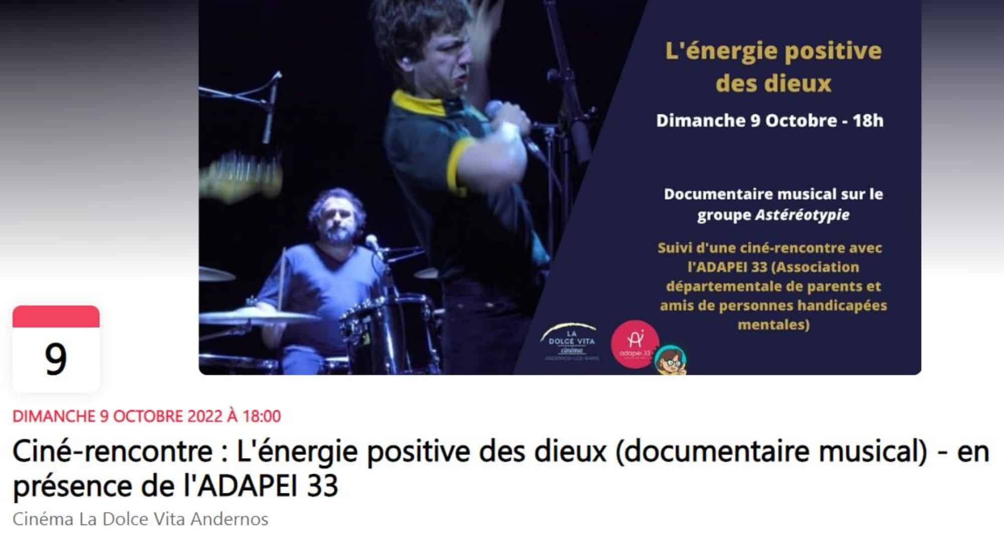 Cinérencontre – L’énergie positive des dieux