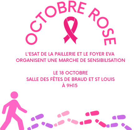 [SOLIDARITÉ & SENSIBILISATION] – Braud et Saint-Louis se mobilise et marche pour Octobre Rose !