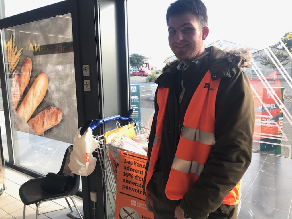 [BÉNÉVOLAT] La STP de Braud et Saint-Louis pour les banques alimentaires