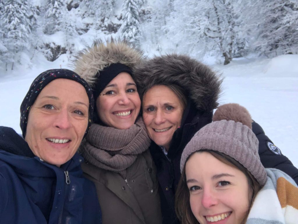selfie de l'équipe