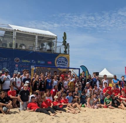 [SPORT] L’IME du Médoc teste le Beach Handball !