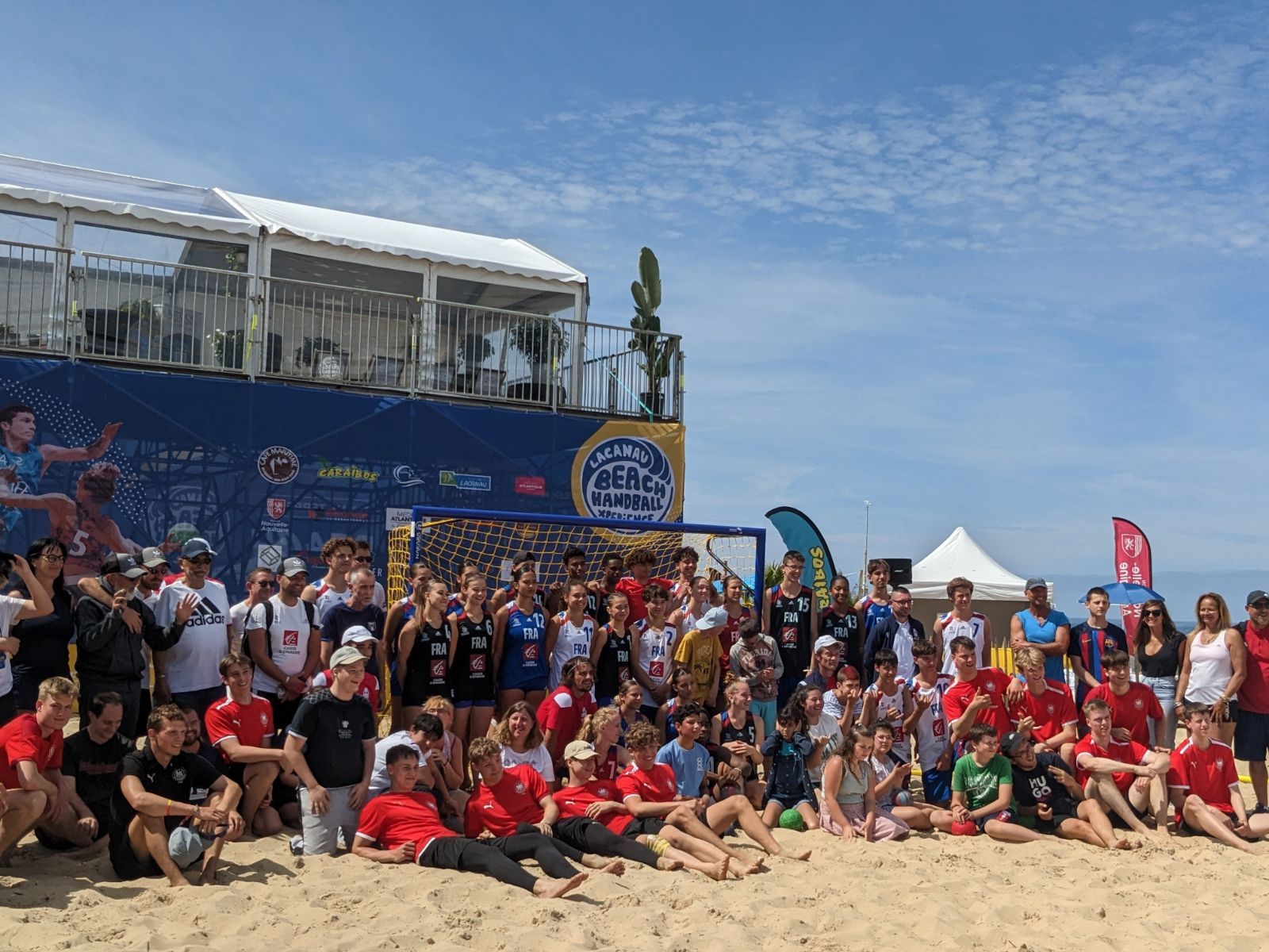 [SPORT] L’IME du Médoc teste le Beach Handball !