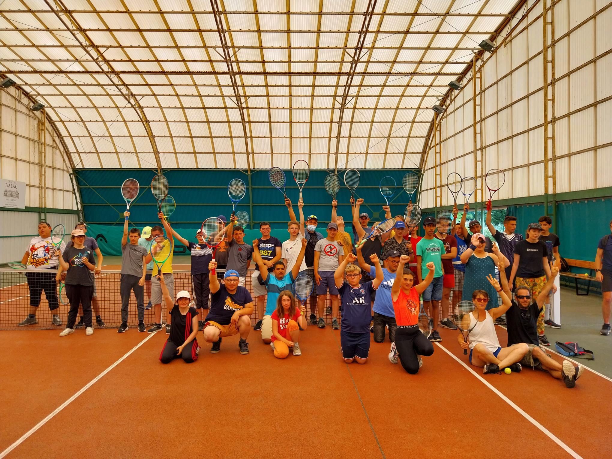 [SPORT ADAPTÉ] Les IME de l’Adapei 33 se rassemblent autour du tennis