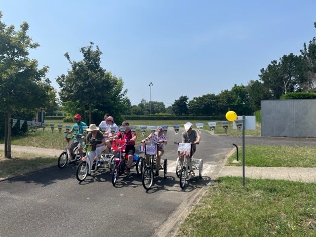 [ACTIVITÉ] Le Tour de France s’invite à la MAS de Saint-Denis de Pile !