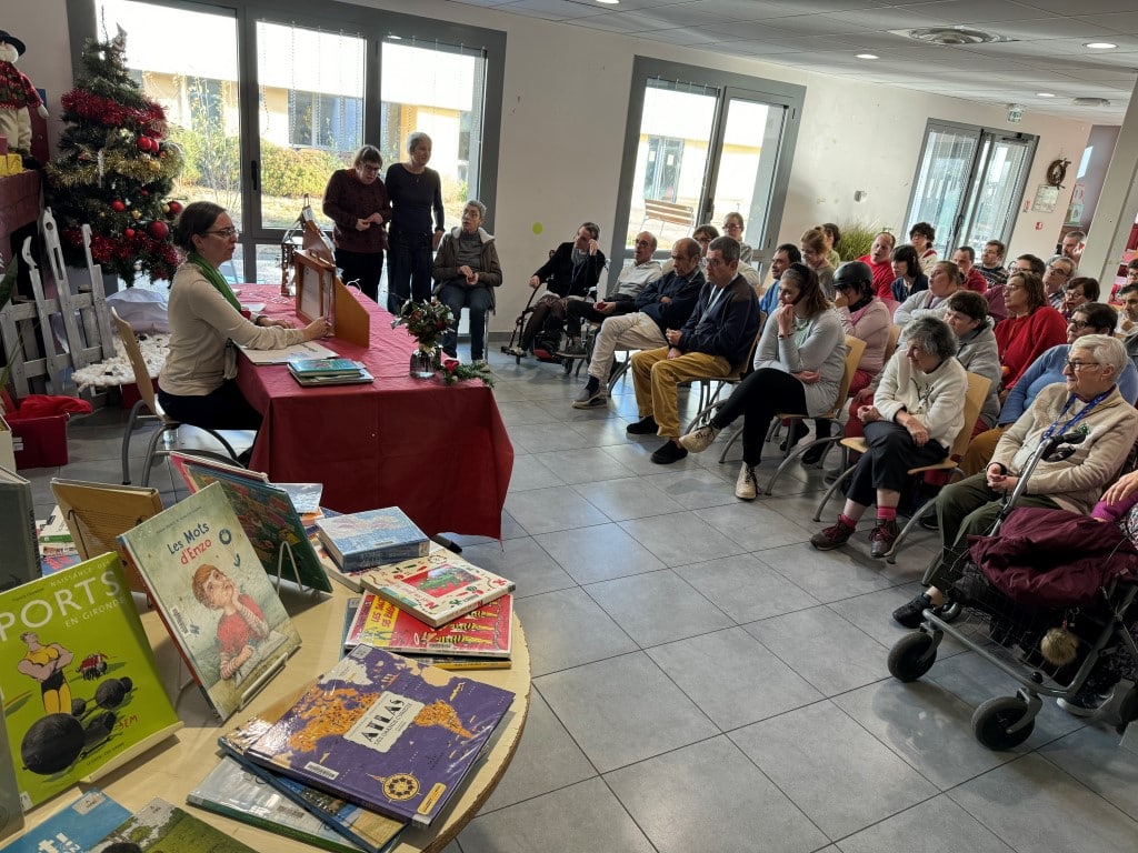 [NOËL] L’esprit de Noël s’invite au foyer de Martignas : Contes, jeux et gourmandises