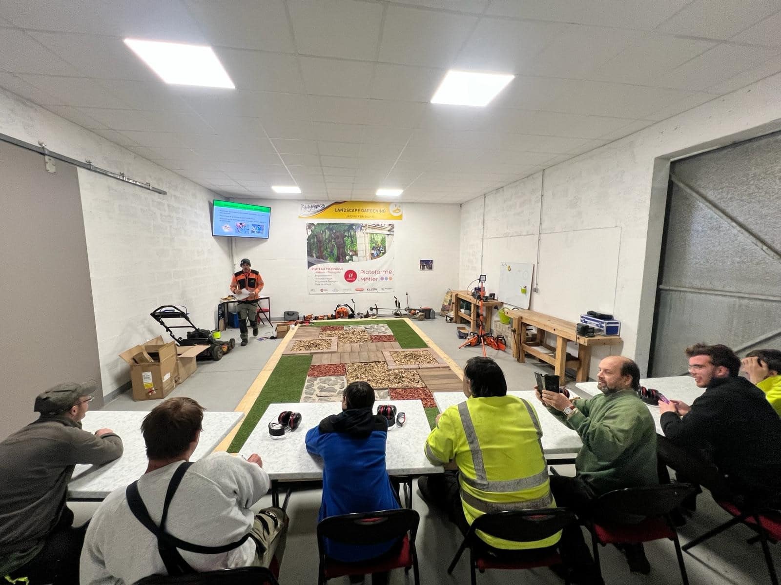 [BM FORMATION] Montée en compétences sur le plateau technique espaces verts de Pessac Alouette