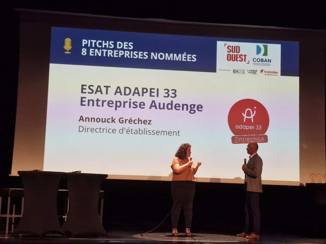 [INCLUSION] La Pépinière d’Insertion de l’Adapei 33 remporte le prix « Coup de Cœur du public » aux Trophées Innovation Emploi 2025