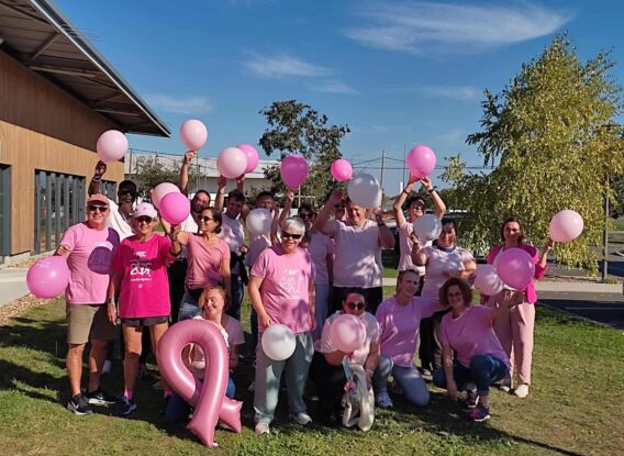 L’Adapei 33 marche pour Octobre Rose !