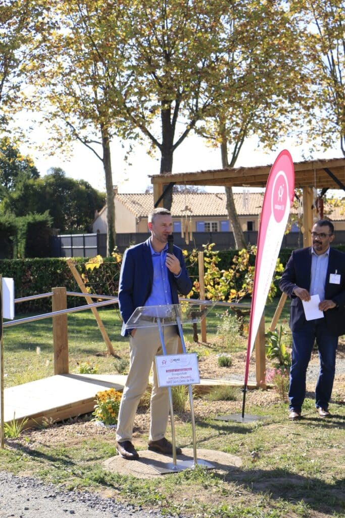 Parcours sensoriel, intervention Nicolas Sabatini