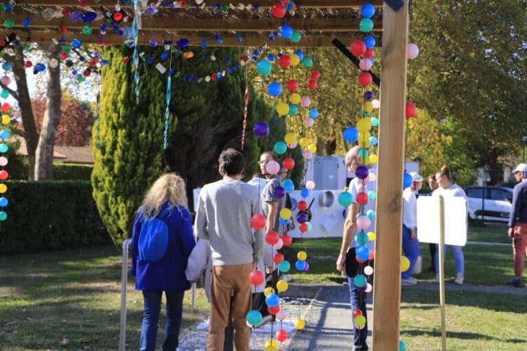 parcours sensoriel MAS Saint-Denis de Pile