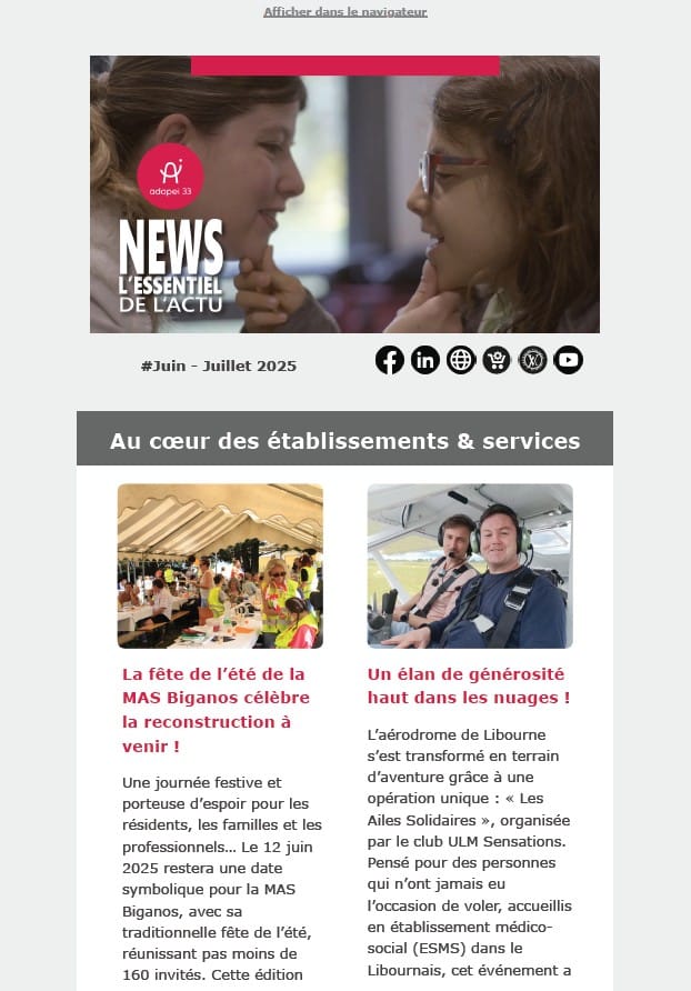 Essentiel de l'actu Adapei33