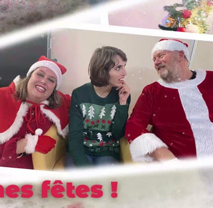 L’Adapei 33 vous souhaite de Bonnes Fêtes 2025 !