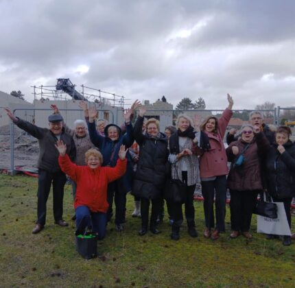 La reconstruction de la MAS Biganos avance à grands pas !