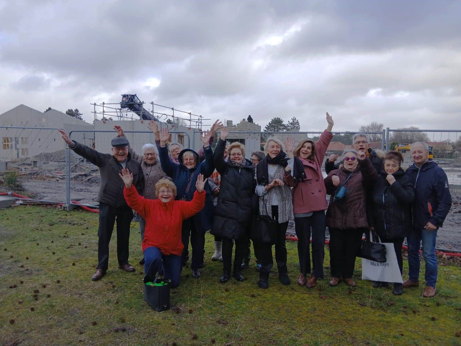 La reconstruction de la MAS Biganos avance à grands pas !