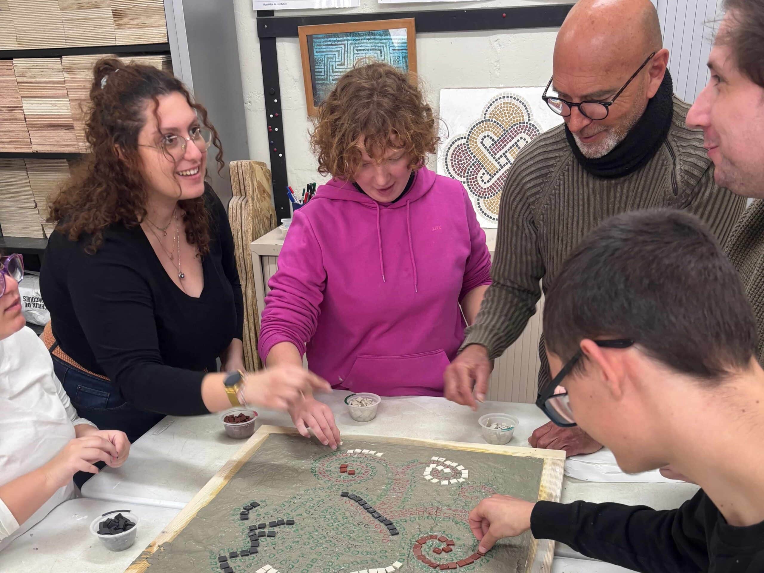 Les élèves de l’UEE Hourtin plongent dans l’Antiquité à Plassac