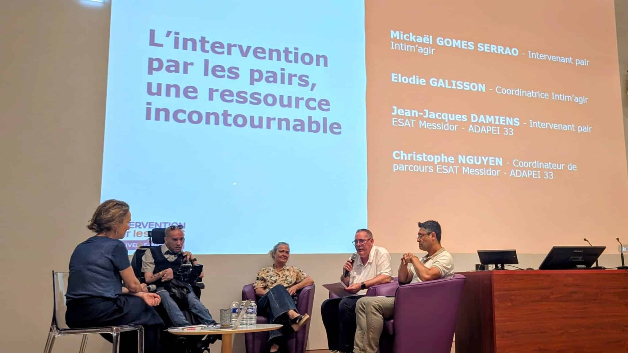 L&rsquo;Adapei 33 à la journée Régionale de l’Intervention par les pairs NA