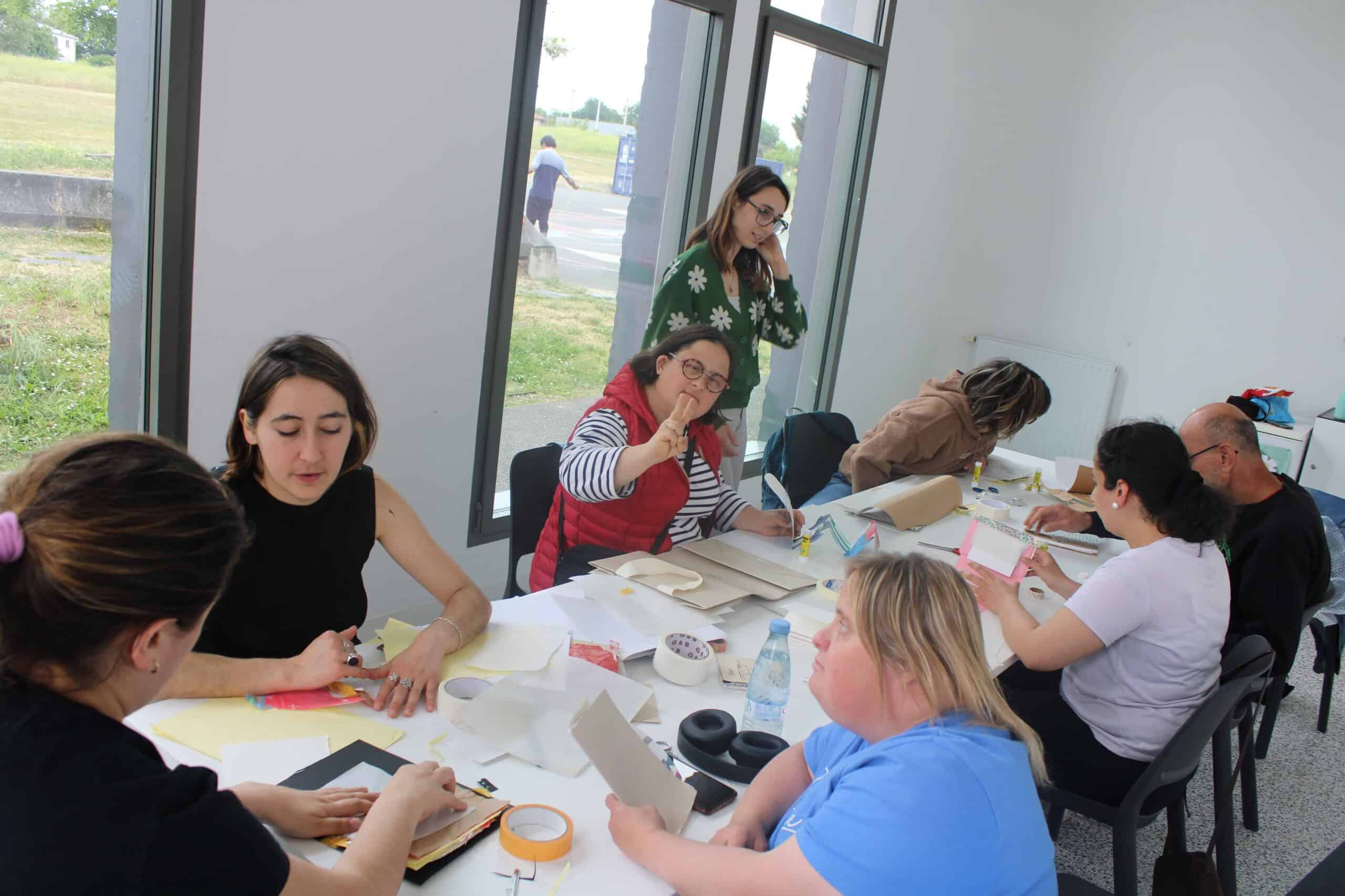 L&rsquo;art et le travail synonymes d&rsquo;inclusion pour la STP Métropole, avec l&rsquo;Université et le Crous de Bordeaux