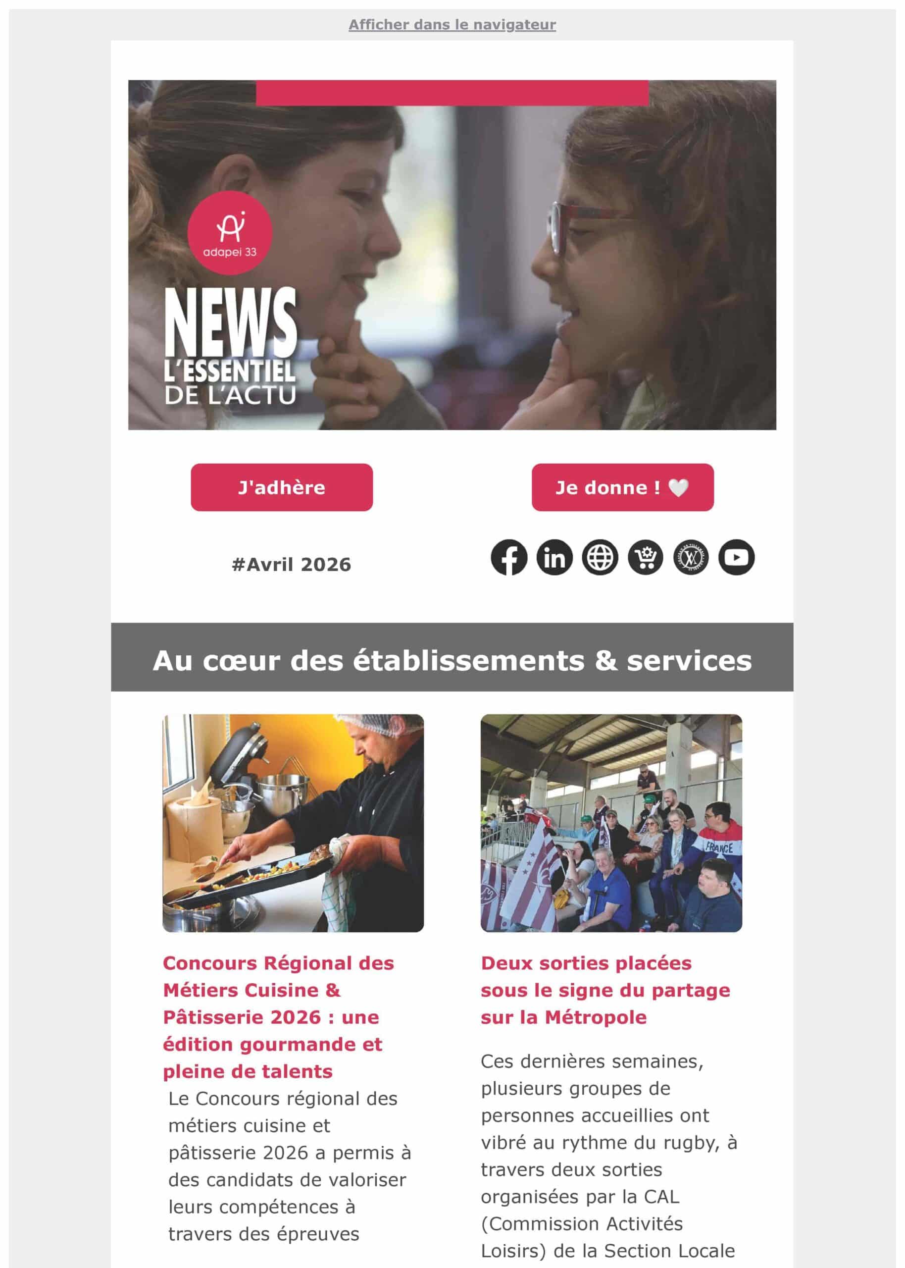 Essentiel de l'actu Adapei33