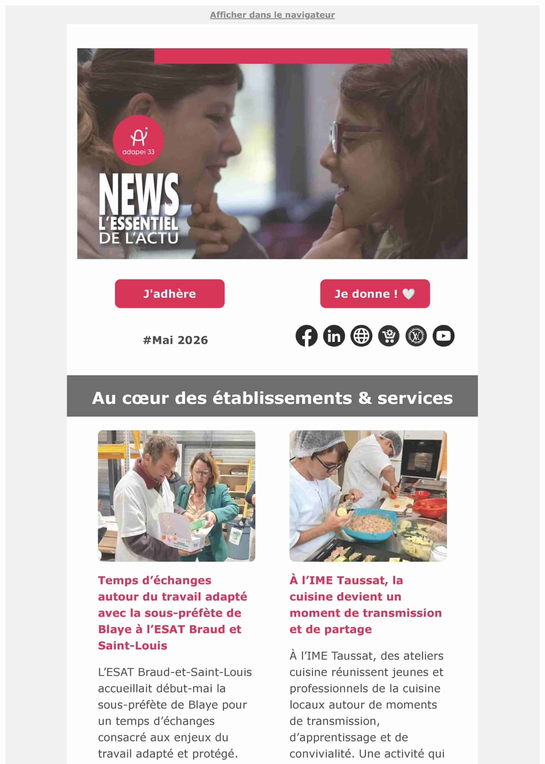 Essentiel de l'actu Adapei33