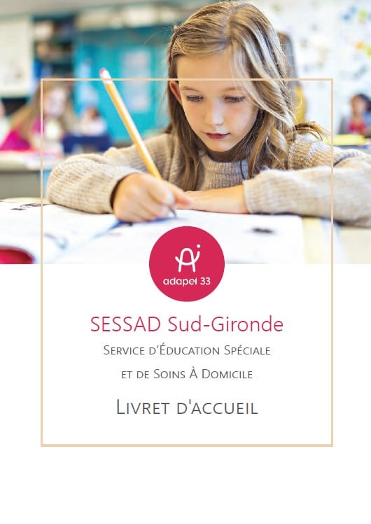 Livret d'accueil Sessad Sud-Gironde