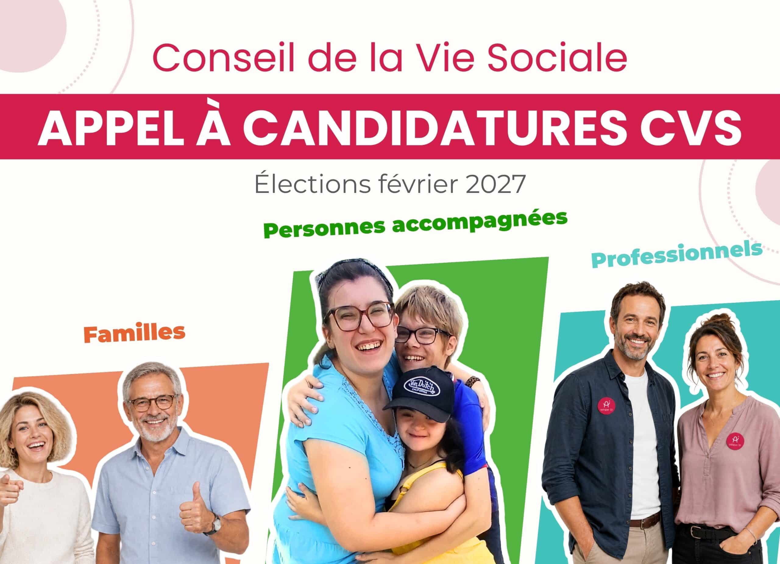 Élections CVS 2027 – Pourquoi pas vous ?