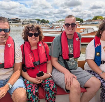 Le FO-FH Cestas découvre le Bassin d’Arcachon à bord de la pinasse Étoile de la Mer