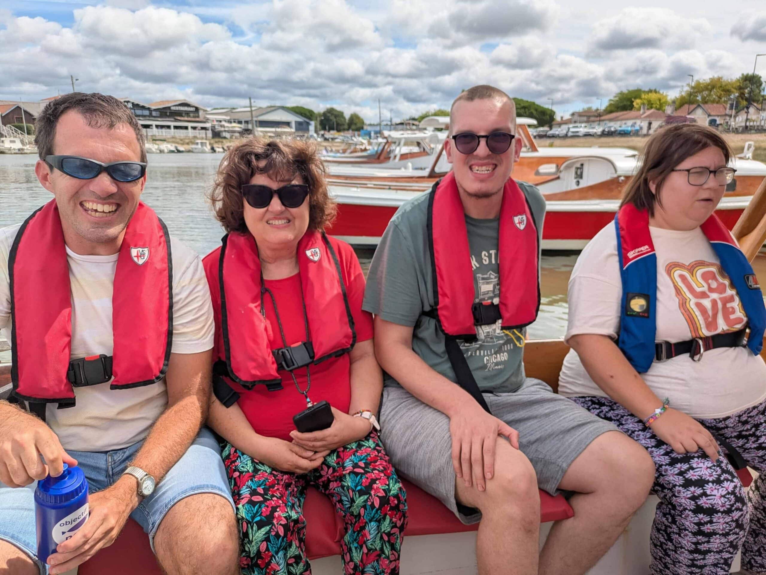 Le FO-FH Cestas découvre le Bassin d’Arcachon à bord de la pinasse Étoile de la Mer