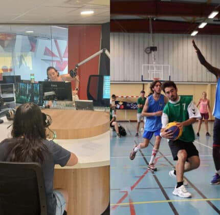Compétition sportive et radio… de belles expériences pour les jeunes du Médoc !