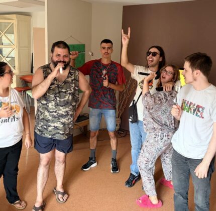 À l’UH Blanquefort, un karaoké improvisé pour partager un bon moment !