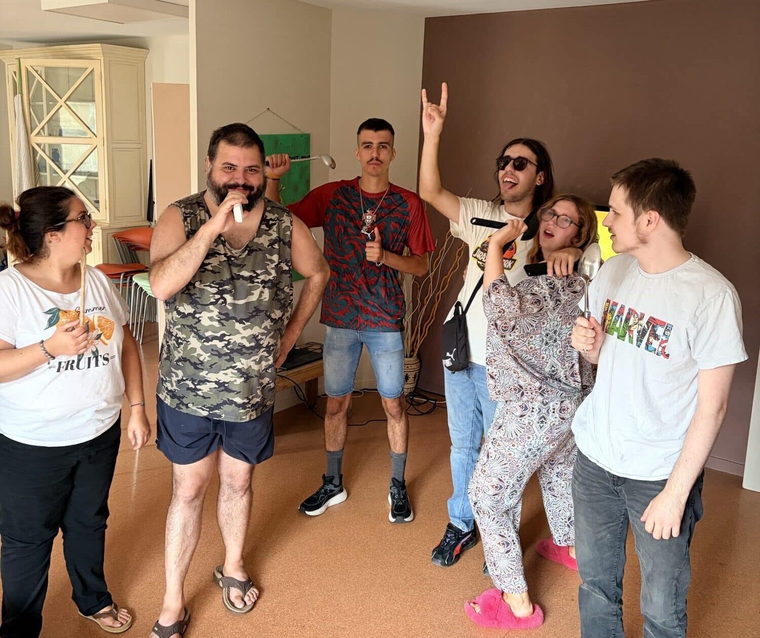 À l’UH Blanquefort, un karaoké improvisé pour partager un bon moment !